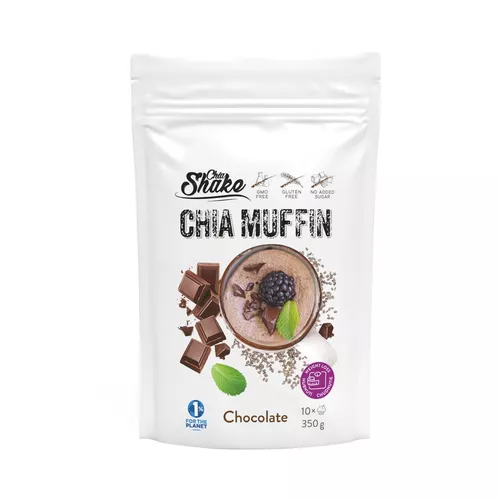 Chia Shake Chia muffin – čokoláda