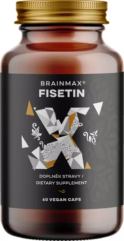 BrainMax Fisetin 100 mg, 60 rostlinných kapslí