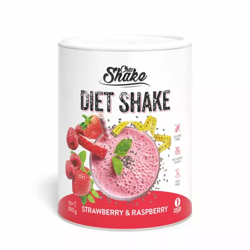 Chia Shake Dietní koktejl – jahoda a malina