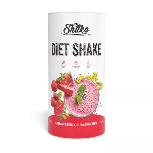 Chia Shake Velký dietní koktejl – jahoda a malina