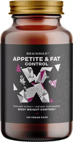 BrainMax Appetite & Fat Control, 120 rostlinných kapslí
